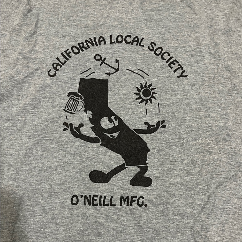 O'Neill Gray California Graphic Tee